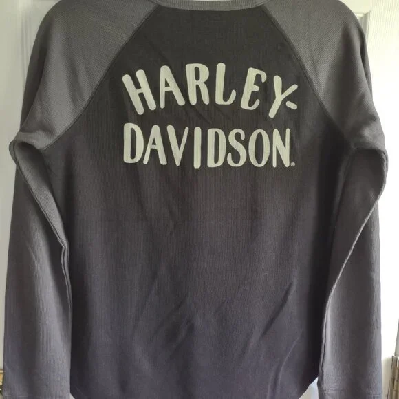 Harley-Davidson long sleeve t shirts - thermal - bundle of 3 - like new - size M - Picture 7 of 14